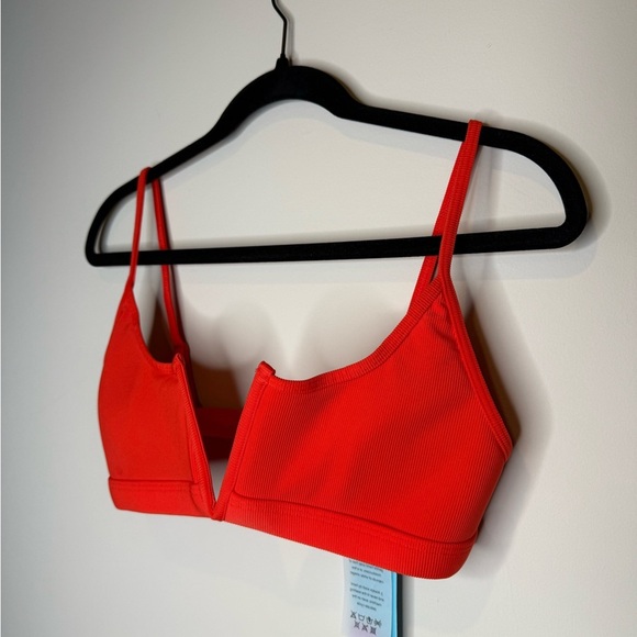 Women's Red Jenna swim top OneOne swim - Picture 3 of 8